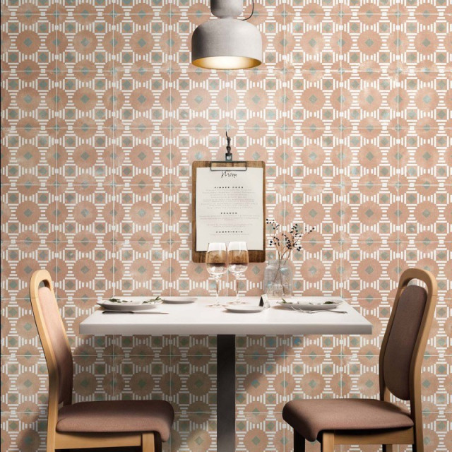 Интерьер с Керамическая плитка CARPET MIX GREY 20x20