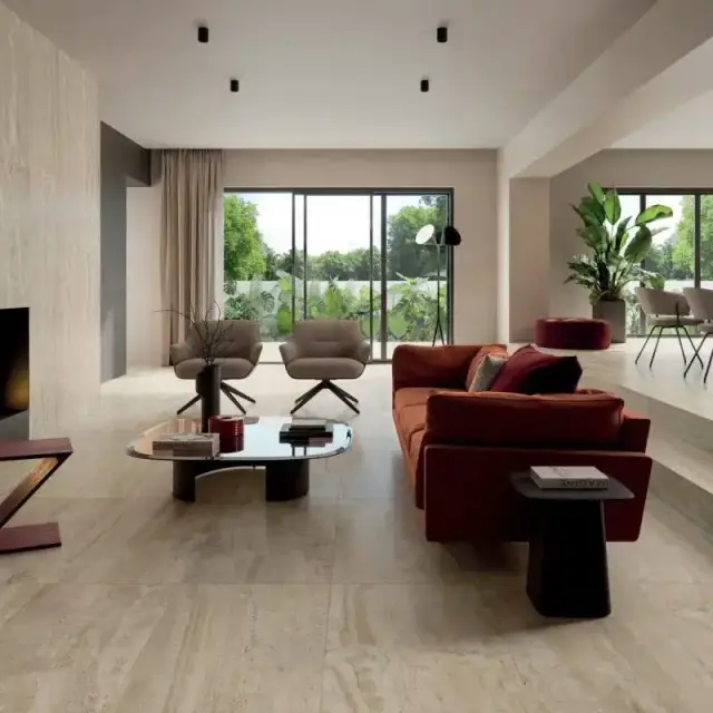 Интерьер с Керамогранит Flaviker Navona Honey Cross Ret PF60005941 60x120