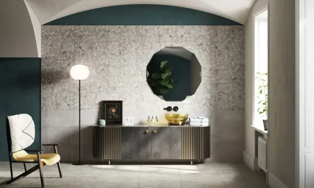 Интерьер с Керамогранит Naxos Orangerie Florio Naturale Rettificato 132322 60x60
