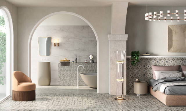 Интерьер с Керамогранит Naxos Orangerie Florio Naturale Rettificato 132322 60x60