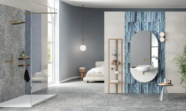 Интерьер с Керамогранит Naxos Orangerie Florio Naturale Rettificato 132322 60x60