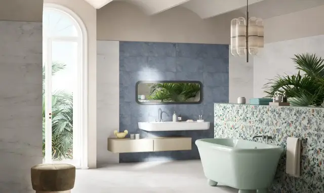 Интерьер с Керамогранит Naxos Orangerie Florio Naturale Rettificato 132322 60x60