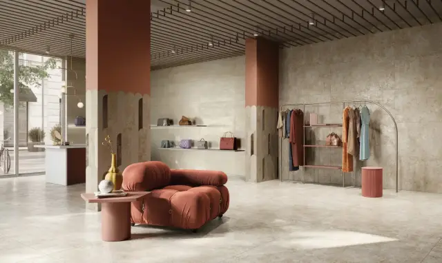 Интерьер с Керамогранит BOLD DYNAMIC NAT RET 60X120