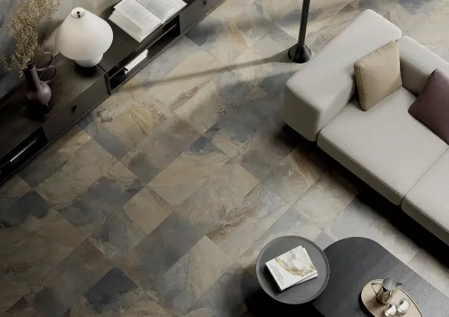 Интерьер с Керамогранит DEEP STONE NATURAL NAT RET 120х280