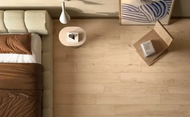 Интерьер с Керамогранит Del Conca Native NI Feeling Earth Rett G9NIFEEARTR 60x60