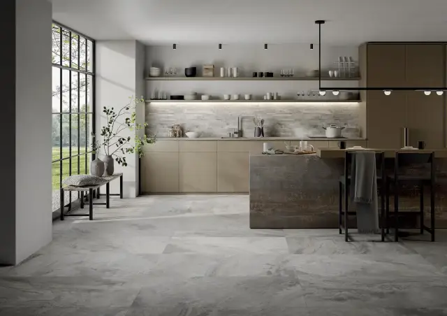 Интерьер с Керамогранит DEEP STONE NATURAL NAT RET 120х280