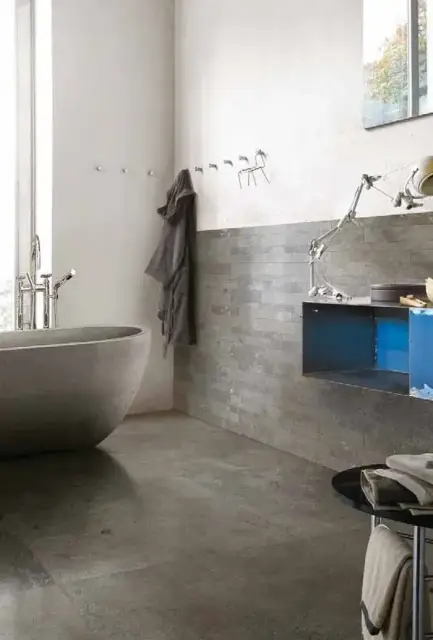 Интерьер с Керамогранит STONES 2.0 CALACATTA SMOOTH 80X80 RETT.