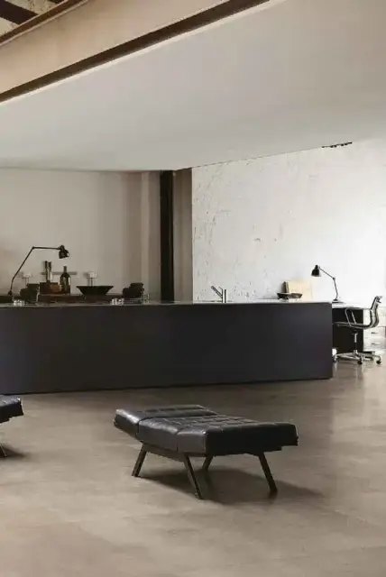 Интерьер с Керамогранит STONES 2.0 CALACATTA SMOOTH 80X80 RETT.