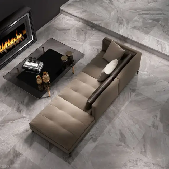 Интерьер с Керамогранит Cerdomus Supreme Silver Rettificato 75382 60x120