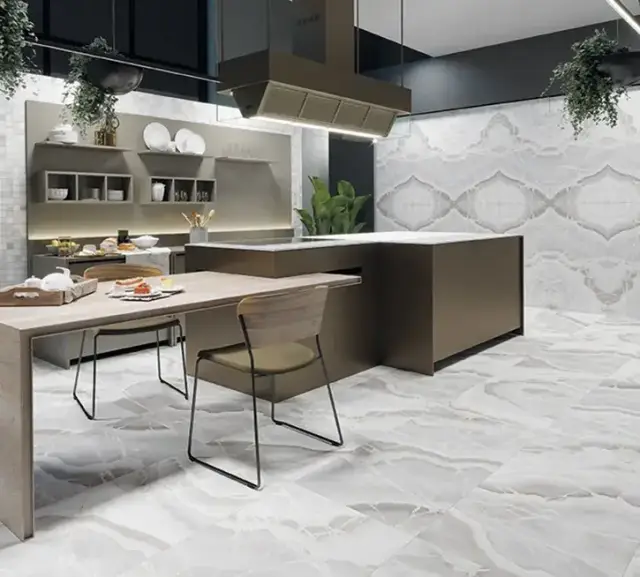 Интерьер с Керамический гранит JADE EMATITE RT 60x60