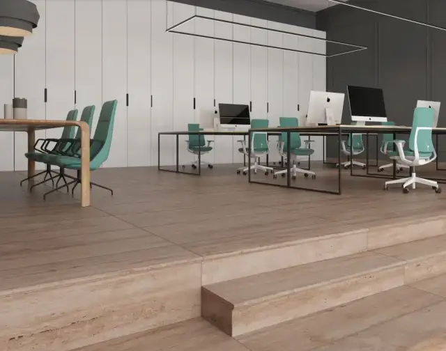 Интерьер с Base Travertino Beige Anti Slip ZZ|60x120