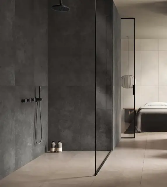 Интерьер с Керамогранит Vitra Урбаншик Слоновая Кость Матовый K958355R0001VTET 60x60