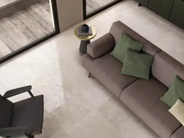 Интерьер с Мозаика ALPES RAW MOS. QUADR. GREY	30X30