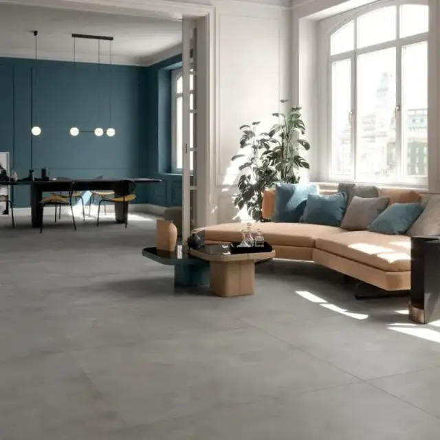 Интерьер с Керамогранит LUCE PIOMBO RET 120X120