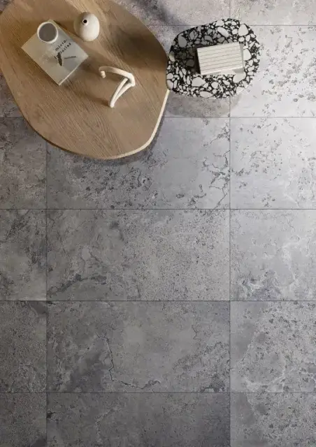 Интерьер с Керамогранит PIETRA VIVA GREY NAT RET  60X120