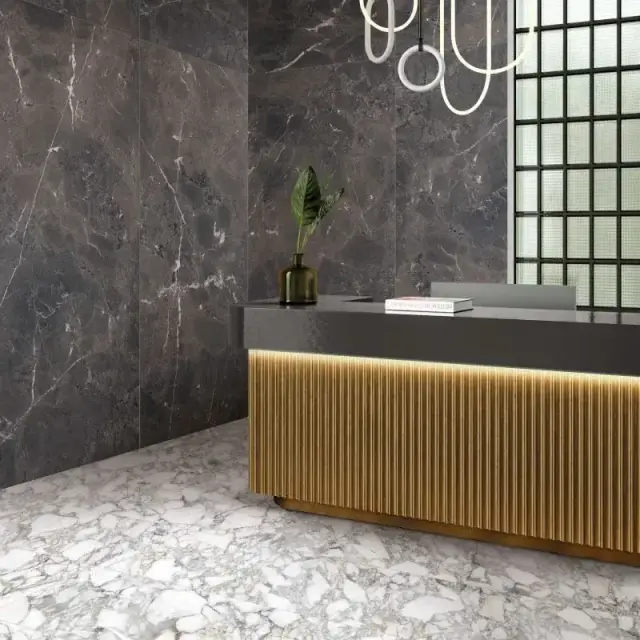 Интерьер с Керамогранит Flaviker Supreme Memories Bianco Vagli Ant Ret PF60011857 60x120