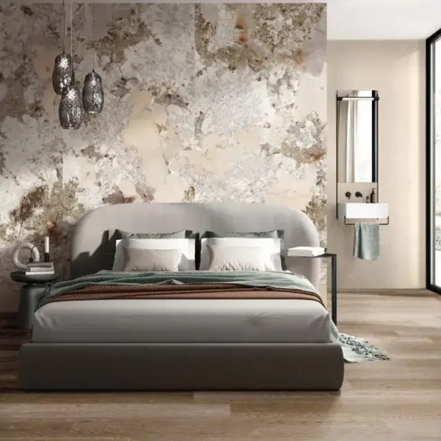 Интерьер с Керамогранит ABK Sensi Nuance Deep River Nat Rett PF60014981 60x120
