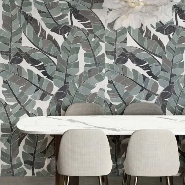 Интерьер с Керамогранит ABK Sensi Fantasy Tahiti Lux 3D Rett PF60015134 60x120