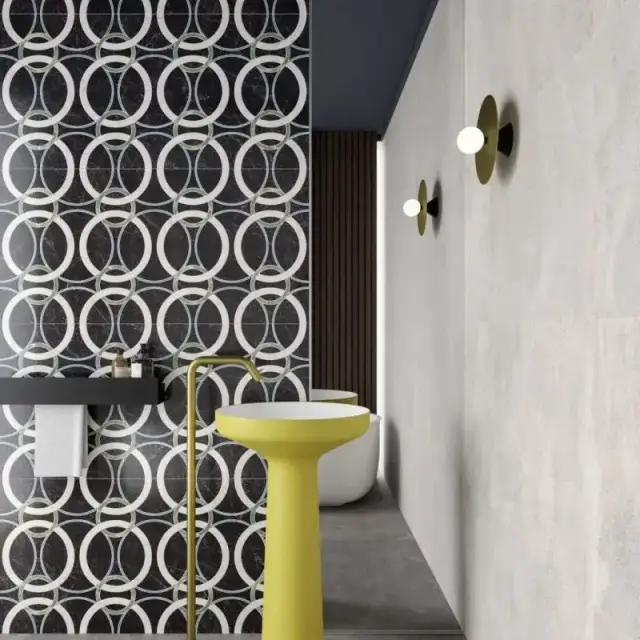 Интерьер с Керамогранит ABK Sensi Fantasy Tahiti Lux 3D Rett PF60015134 60x120