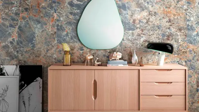 Интерьер с Керамогранит Fusure Ceramic Luxury Stone Pol SS12016 60x120
