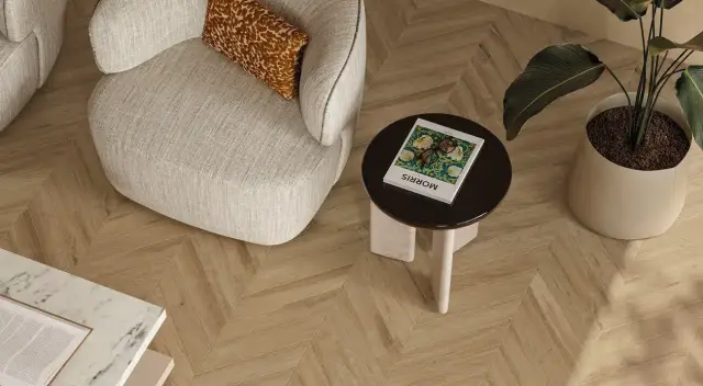 Интерьер с Керамогранит Атлас Конкорд Atlas Concorde Russia Fusion Oak Natural Натуральный 20x120