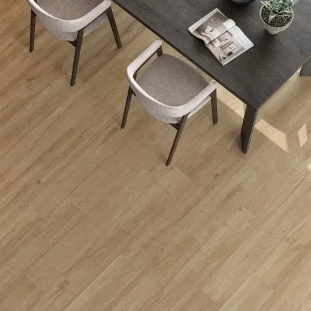 Интерьер с Керамогранит Атлас Конкорд Atlas Concorde Russia Fusion Oak Natural Натуральный 20x120