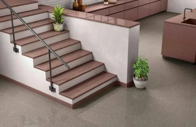Интерьер с Керамогранит Exterior Ceramica Piatto Gainstone Matt 15 mm n177388 80x300