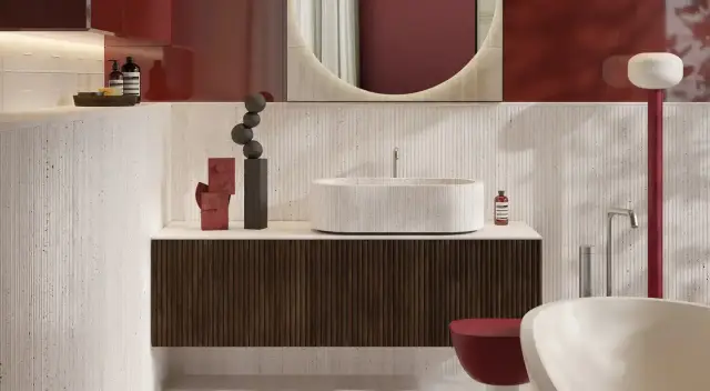 Интерьер с Керамогранит Fap Ceramiche fTN8 Materia Classica Beige Matt R10 RT 60x120