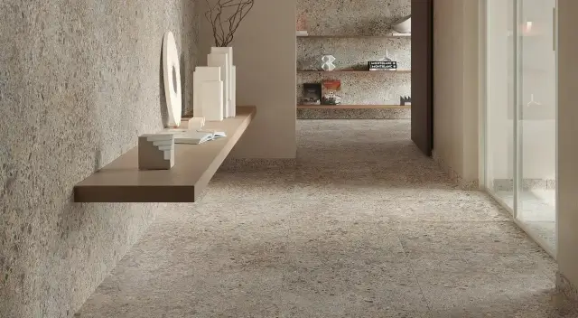 Интерьер с Керамогранит Fap Ceramiche fTSL Materia Eclettica Beige Matt R10 RT 60x120