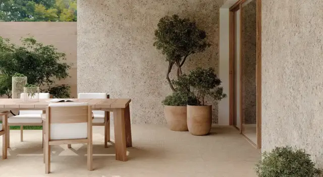 Интерьер с Керамогранит Fap Ceramiche fTSL Materia Eclettica Beige Matt R10 RT 60x120