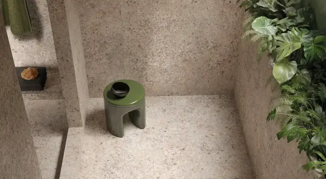Интерьер с Керамогранит Fap Ceramiche fTSL Materia Eclettica Beige Matt R10 RT 60x120