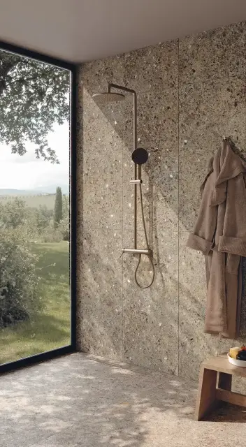 Интерьер с Керамогранит Fap Ceramiche fTSL Materia Eclettica Beige Matt R10 RT 60x120