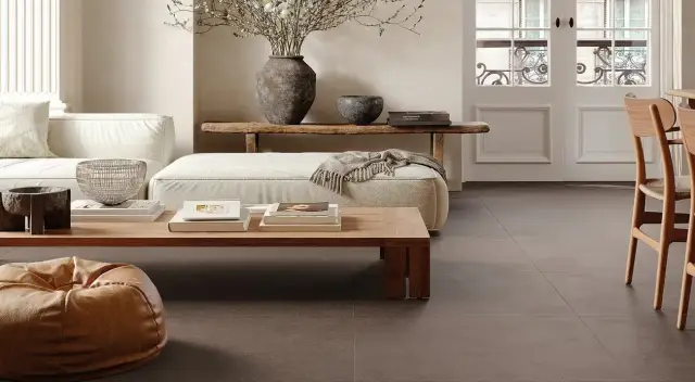 Интерьер с Керамогранит Fap Ceramiche fTX2 Materia Pura Trama Beige Matt R11 RT 60x120