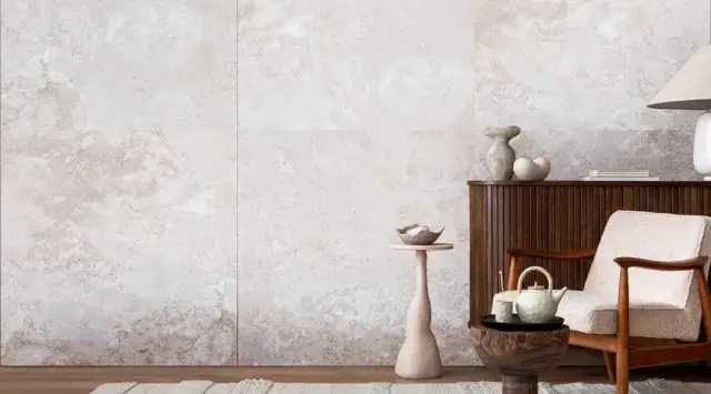 Интерьер с Керамогранит Zerde Kilda White n181295 60x120