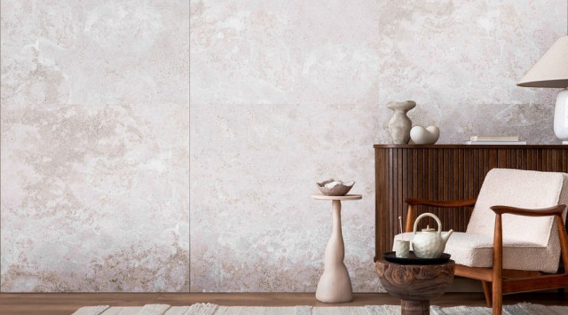 Интерьер с Керамогранит Zerde Kilda White n181295 60x120