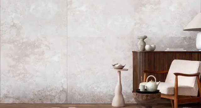 Интерьер с Керамогранит Zerde Kilda White n181295 60x120
