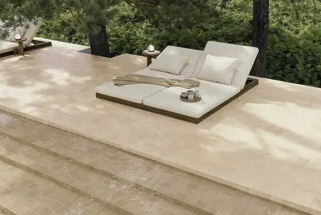 Интерьер с Керамогранит Wow Cross Cut Tuscan 136566 44x44