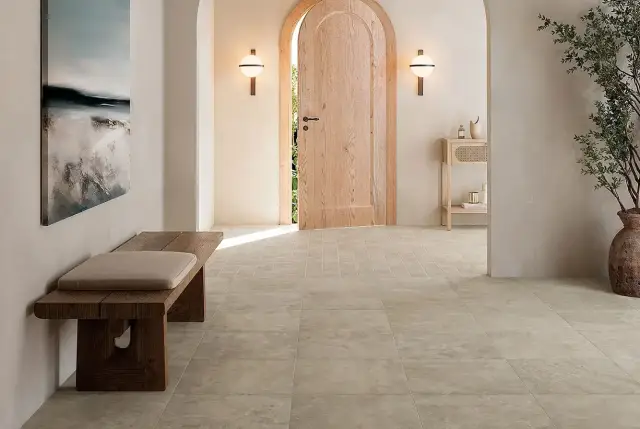 Интерьер с Керамогранит Wow Cross Cut Tuscan 136566 44x44