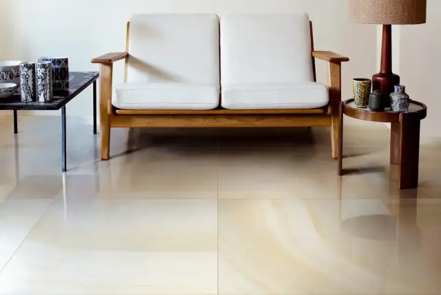 Интерьер с Керамогранит ALABASTRI REX MIELE LAP 80X180 RET