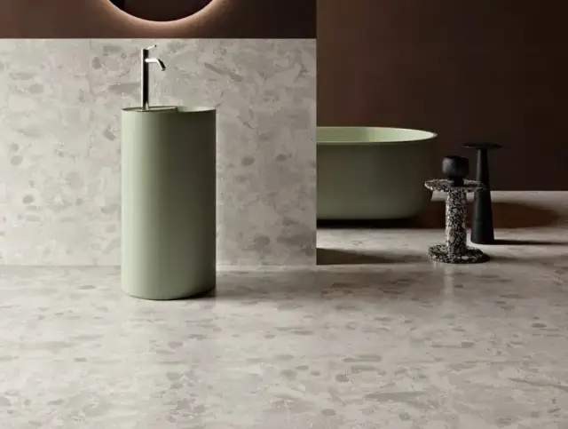 Интерьер с Керамогранит Leonardo Attitude Attd 120W Rml 178651 120x120