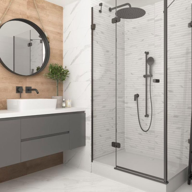 Интерьер с Плитка Gracia Ceramica Sputnik White 01 010100001312 25x60