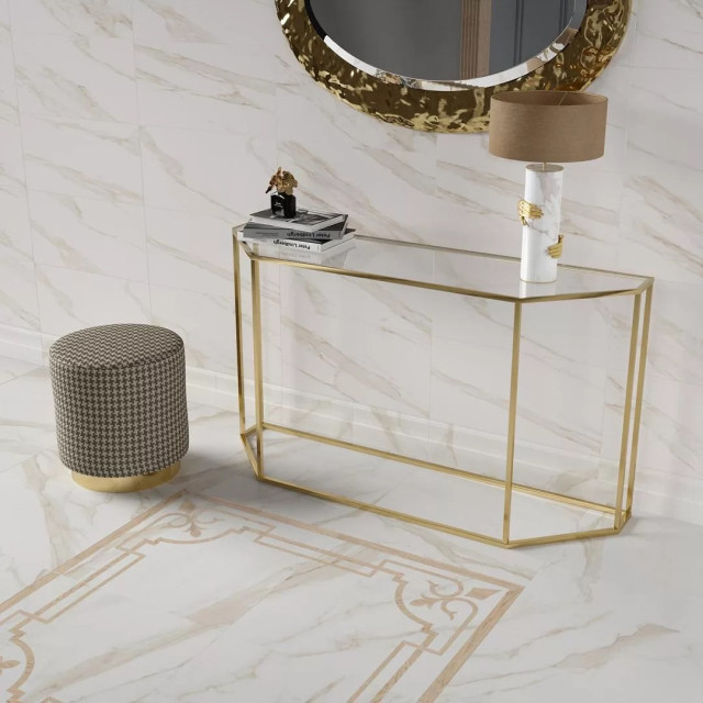 Интерьер с Бордюр Kerama Marazzi Карелли Обрезной SPA042R 30x2.5