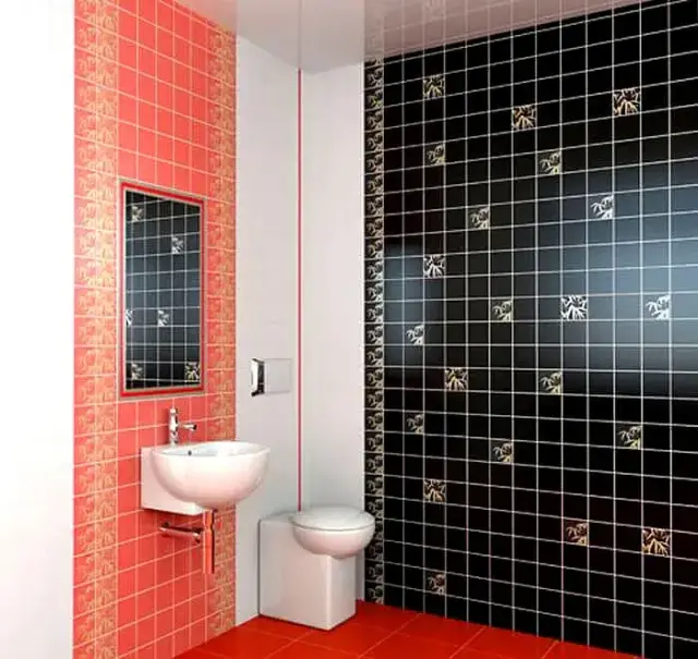 Интерьер с Керамогранит Kerama Marazzi Конфетти Белый Блестящий Полотно из 12 Частей 1146H 29.8x39.8