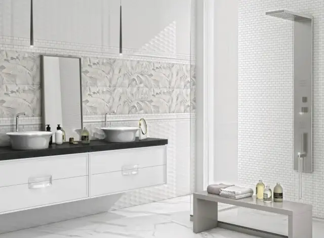 Интерьер с Декор Kerama Marazzi Турнон Матовый Обрезной VB/A19/13047TR 30x89.5