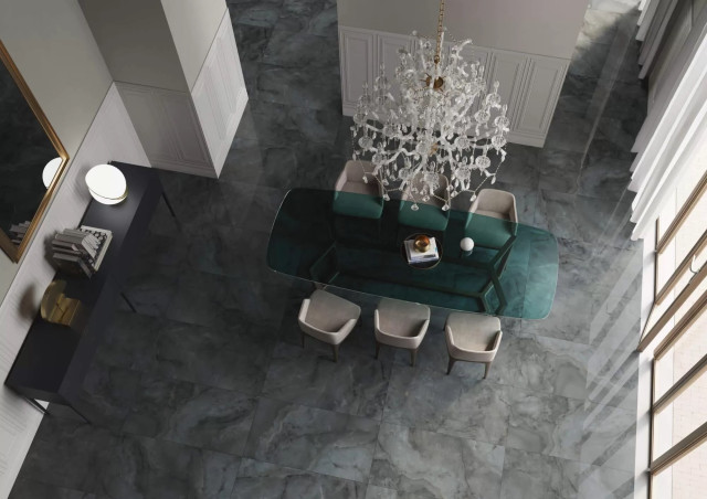 Интерьер с Декор Kerama Marazzi Джардини Мозаика T017/14025 37.5x45