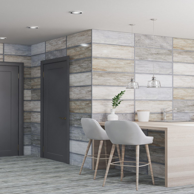 Интерьер с Плитка Eletto Ceramica Old Tjikko Mix 506781201 25.1x70.9