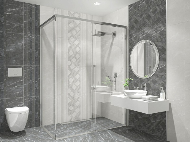 Интерьер с Керамогранит R  HYGGE MOCCA XX 60x60