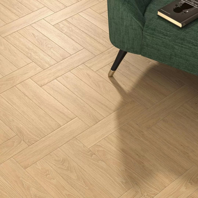 Интерьер с Керамогранит Kerama Marazzi Листоне Бежевый SG402100N 9.9x40.2