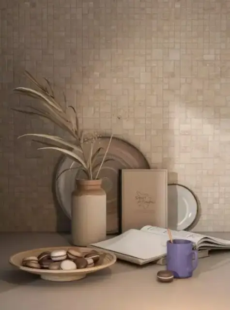 Интерьер с Керамогранит Kerama Marazzi Риальто Песочный Лаппатированный SG560422R 60x119.5
