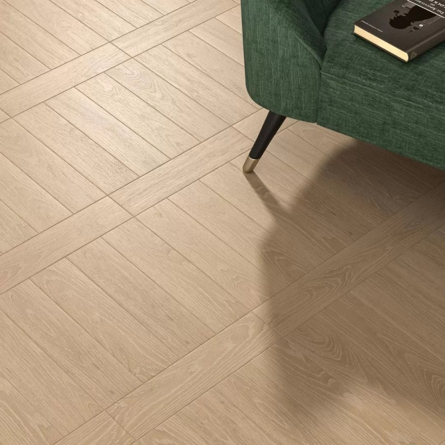 Интерьер с Керамогранит Kerama Marazzi Листоне Бежевый SG402100N 9.9x40.2